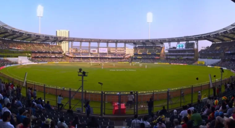 Inside Wankhede Stadium cricket ground, Mumbai