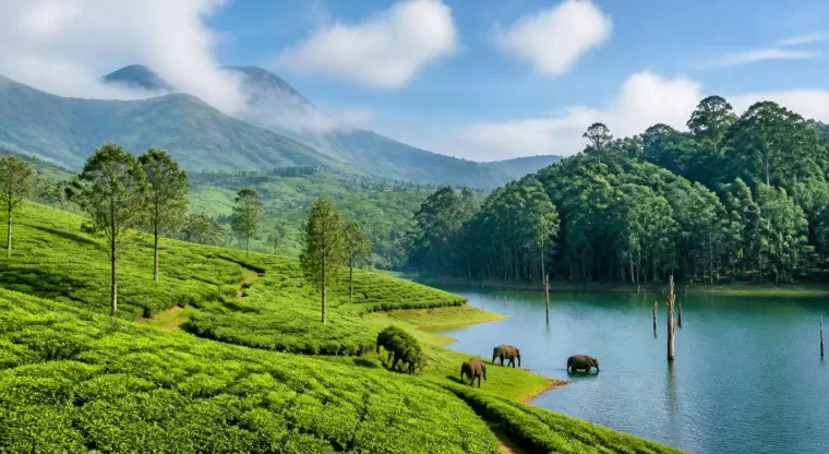Exotic Kerala Munnar and Thekkady Tour Package 3N/4D