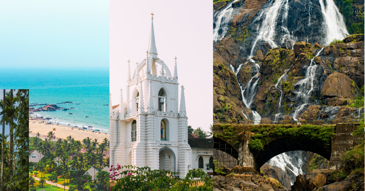 Full Goa with Dudhsagar and Spice Plantation Tour Package 4N/5D